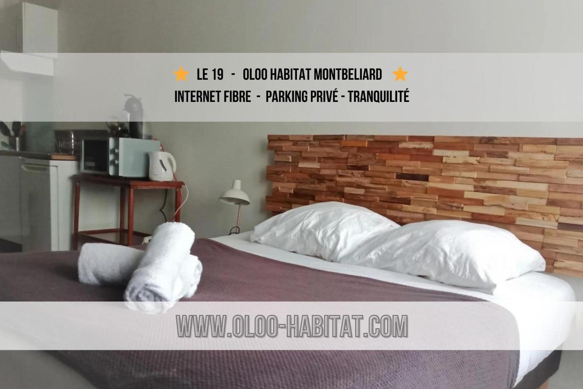 דירות Montbéliard Oloo Habitat - Le19 - Parking Prive מראה חיצוני תמונה